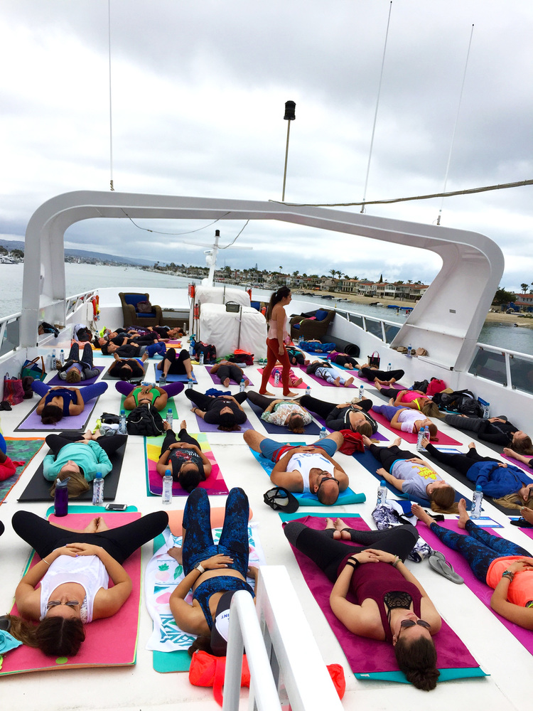 yoga on a yacht 2