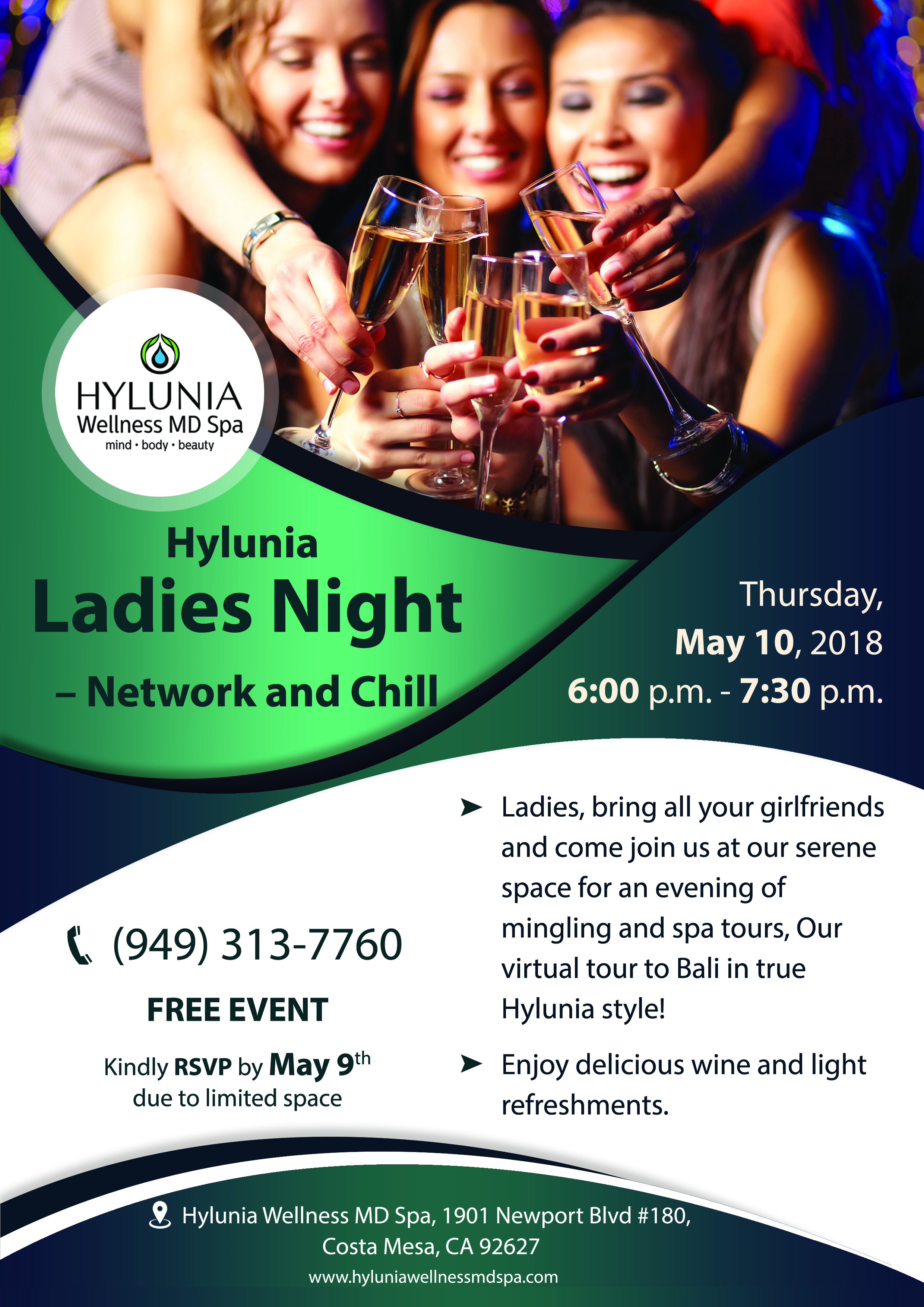 Hylunia Ladies night – Network and Chill